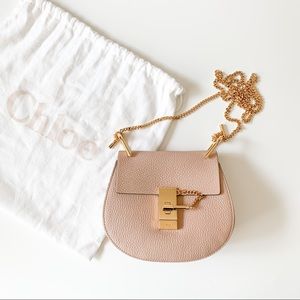 New Chloe Drew mini Cement Pink Blush Pink